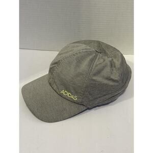 Adidas Hat Cap Strap Back Gray Climalite Athletic Lightweight Mens Running Golf